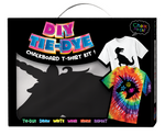 Toddler Dinosaur DIY Tie Dye T-Shirt includes Tie Dye Kit and a 6 Piece Chalk Pack