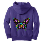 Youth Butterfly Hoodie w/3 Chalk Markers