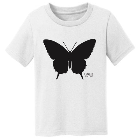Youth Butterfly DIY Tie Dye T-Shirt includes Tie Dye Kit and a 6 Piece Chalk Markers