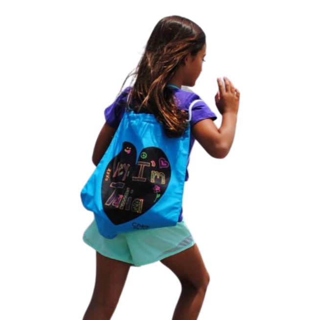 Heart Drawstring Bag includes Tie Dye Kit and a 4 Piece Chalk Marker Pack