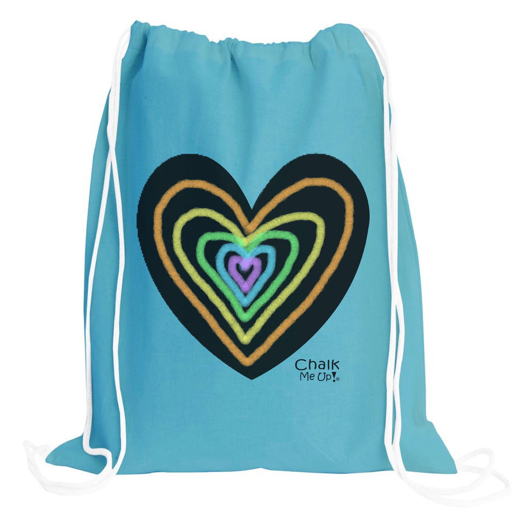 Heart string backpack store