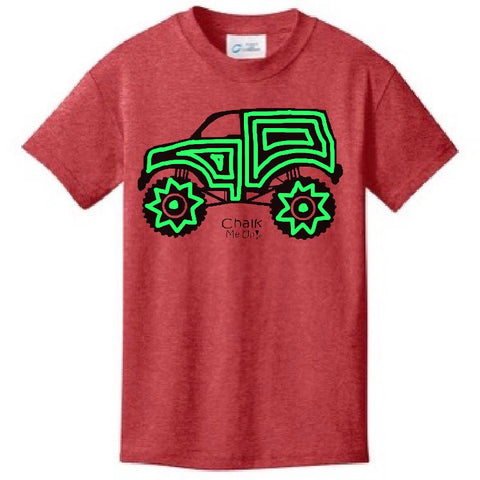 Youth Truck T-Shirt w/3 Chalk Markers