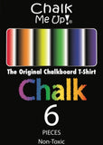 Toddler Heart DIY Tie Dye T-Shirt includes Tie Dye Kit and a 6 Piece Chalk Pack
