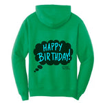 Adult Men's Speech Bubble Hoodie w/3 Chalk Markers