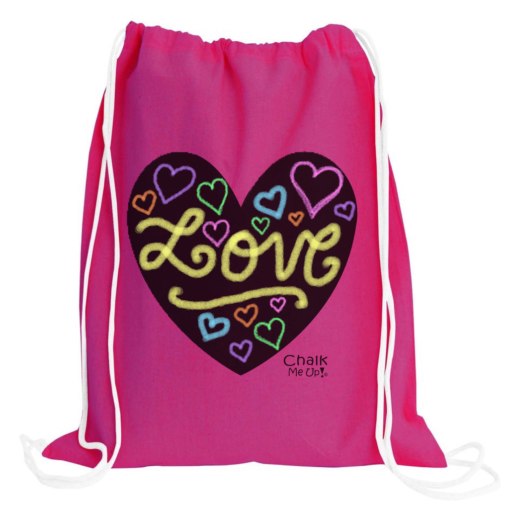 Heart string backpack clearance