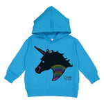 Toddler Unicorn Hoodie w/6 Pack Box Chalk