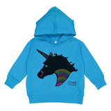 Toddler Unicorn Hoodie w/6 Pack Box Chalk