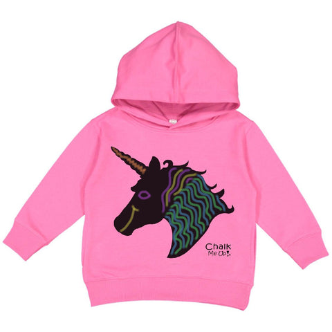 Toddler Unicorn Hoodie w/6 Pack Box Chalk