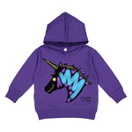 Toddler Unicorn Hoodie w/6 Pack Box Chalk