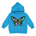 Toddler Butterfly Hoodie w/6 Pack Chalk