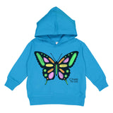 Toddler Butterfly Hoodie w/6 Pack Chalk