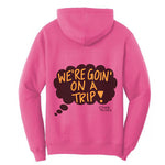 Adult Women's Speech Bubble Hoodie w/3-Pack Chalk Markers