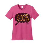 Adult Women's Speech Bubble T-Shirt w/3 Chalk Markers