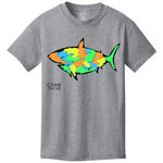 Youth Shark T-Shirt w/3 Chalk Markers