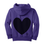 Heart Chalkboard Hoodie for Youth