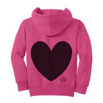 Heart Chalkboard Hoodie for Youth