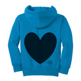 Heart Chalkboard Hoodie for Youth