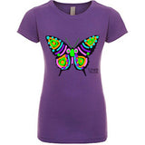 Youth Butterfly T-Shirt w/3 Chalk Markers