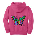 Youth Butterfly Hoodie w/3 Chalk Markers
