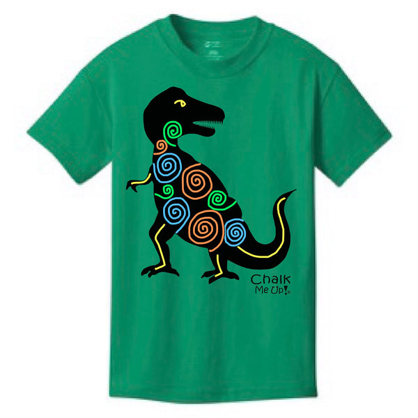 教育番組　ROCK Tee Mサイズ Youth TREX T-shirt w/3 Chalk Markers – Chalk Me Up®