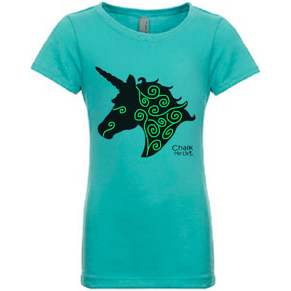 Youth UnicornT-Shirt w/3 Chalk Markers