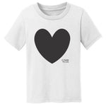 Youth Heart DIY Tie Dye T-Shirt includes Tie Dye Kit and a 6 Piece Chalk Markers
