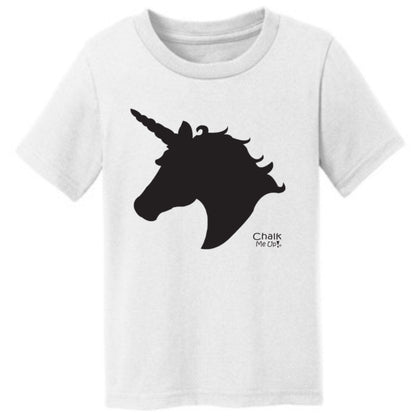 Toddler Unicorn DIY Tie Dye T-Shirt includes Tie Dye Kit and a 6 Piece Chalk Pack